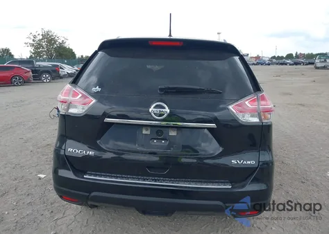 2015 Nissan Rogue Sv из США, поврежденный, VIN KNMAT2MV8FP522274